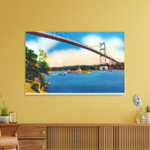 US Navy Vessel Canvas Afdruk (Insitu (Woonkamer))