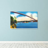 US Navy Vessel Canvas Afdruk (Insitu (Houten vloer))