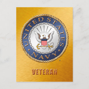 US Navy Veteran Briefkaart