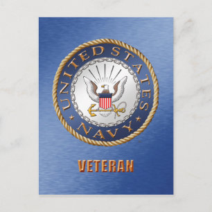 US Navy Veteran Briefkaart