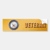 US Navy Veteran Bumpersticker (Voorkant)