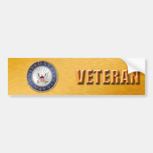 US Navy Veteran Bumpersticker