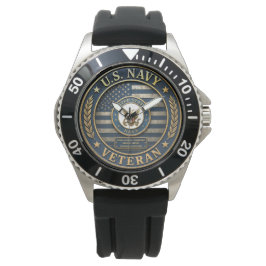 US Navy Veteran Horloge