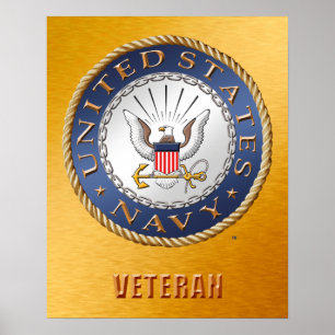 US Navy Veteran Poster