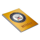 US Navy Veteran Spiral-fotonotebook Notitieboek (Rechterzijde)