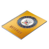 US Navy Veteran Spiral-fotonotebook Notitieboek (Linkerzijde)
