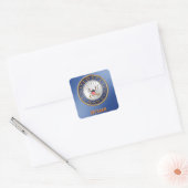 US Navy Veteran Sticker (Envelop)