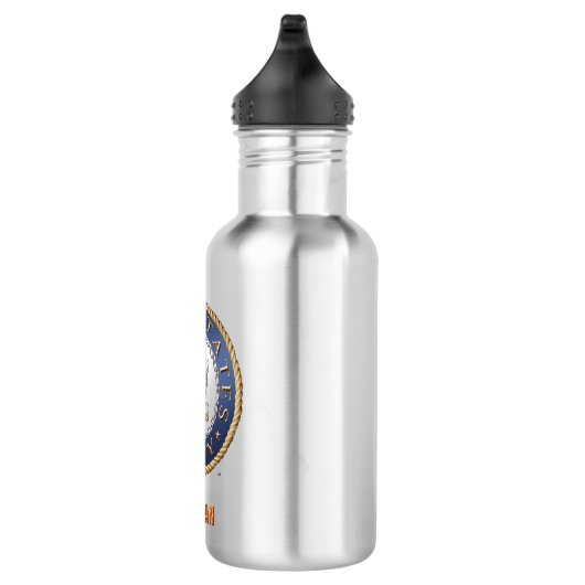 US Navy Veteran Water Bottle Waterfles (Rechts)