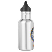 US Navy Veteran Water Bottle Waterfles (Links)