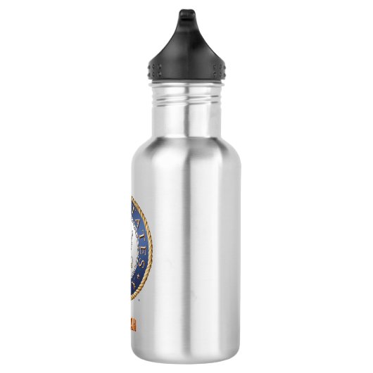 US Navy Veteran Water Bottle Waterfles (Rechts)