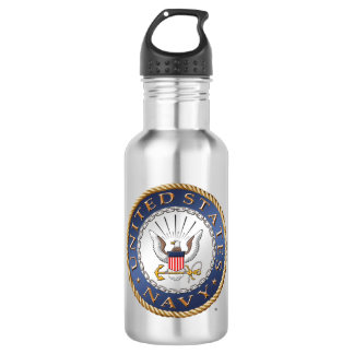 US Navy Water Bottle Waterfles