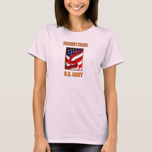 US Navy Women's Basic T-Shirt (Voorkant)