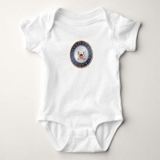 US Navy Women's Bella+Canvas T-shirt (Voorkant)