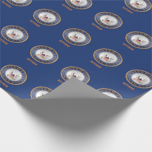 US Navy Wrapping Paper Cadeaupapier (Hoek)