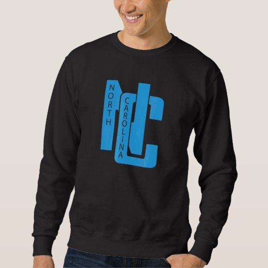 US NC Tar Heel State North Carolina Home Pride Trui (Voorkant)