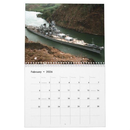 US New Jersey Kalender (Feb 2026)