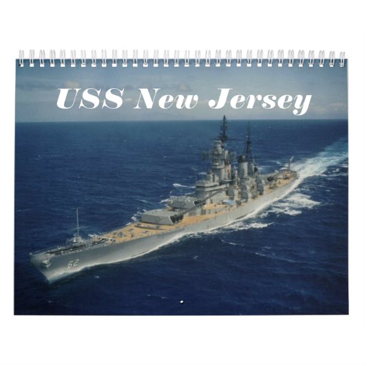 US New Jersey Kalender (Hoes)