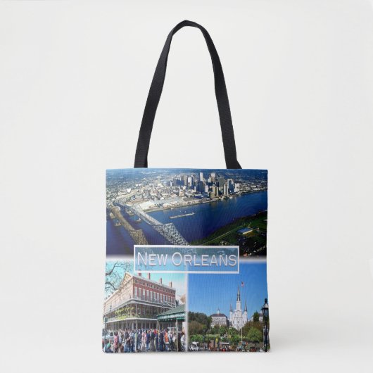 US New Orleans - Central Business District - Tote Bag (Voorkant)