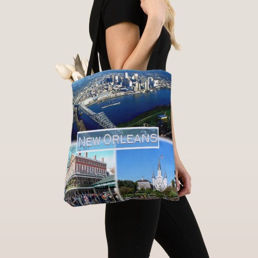 US New Orleans - Central Business District - Tote Bag (Dichtbij)