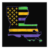  US New Orleans Mardi Gras Foto Afdruk (Voorkant)