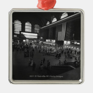 US New York City Grand Central Station Metalen Ornament