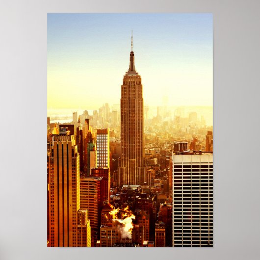 US NYC Empire State Building Poster (Voorkant)