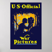 US Officiële Oorlog Afbeeldingen Poster (Voorkant)