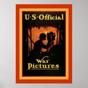 US Officiële Oorlog Afbeeldingen~ Wereldoorlog 1 Poster