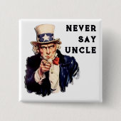 US oom Sam Pinback Button (Voorkant)