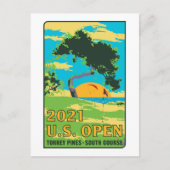 US open 2021 torrey dennen zuid cursus geschenken Briefkaart (Voorkant)