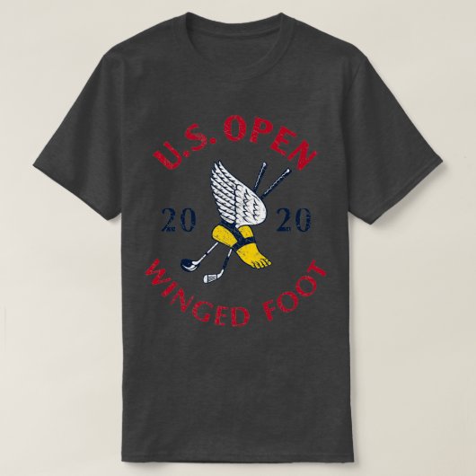 US OPEN GOLF WINGED FOOT 2020 T-SHIRT (Design voorkant)