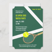 US Open Kijkfeest Uitnodiging (groen) (Voorkant)