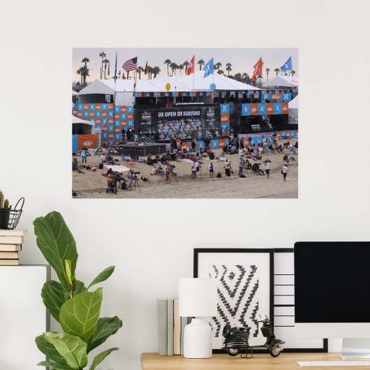 US OPEN POSTER (Thuiskantoor)