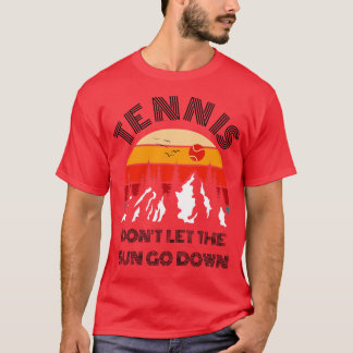 US Open Tennis Dont Laat de zon niet onder gaan T-shirt