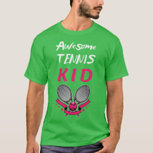 US Open Tennis Kind Racket en Bal 4 T-shirt