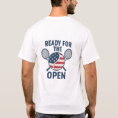 US open tennis T-shirt (Achterkant)
