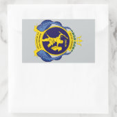 US Orion AS-8 pax per Tridentem Rechthoekige Sticker (Tas)