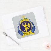 US Orion AS-8 pax per Tridentem Vierkante Sticker (Envelop)