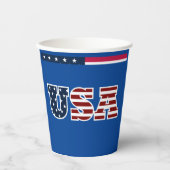 US Paper Cup Papieren Bekers (Voorkant)