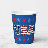 US Paper Cup Papieren Bekers (Achterkant)