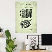 US Patent - Accordeon Poster (Thuiskantoor)