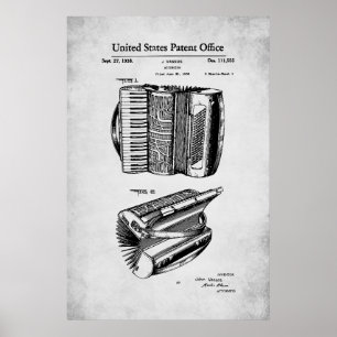 US Patent - Accordeon Poster
