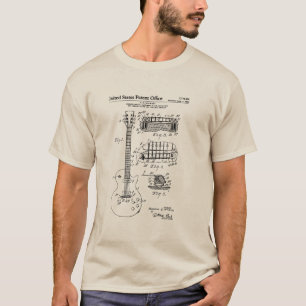 US Patent - Akoestische gitaar T-shirt