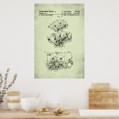 US Patent - Cassette Speler Poster (Keuken)