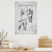 US Patent - doedelzak Poster (Keuken)