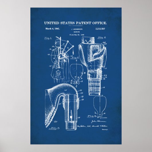 US Patent - doedelzak Poster (Voorkant)