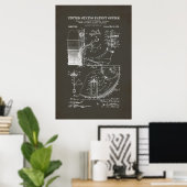US Patent - Drum Pedal Poster (Thuiskantoor)