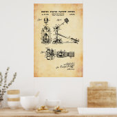 US Patent - Drum Pedal Poster (Keuken)