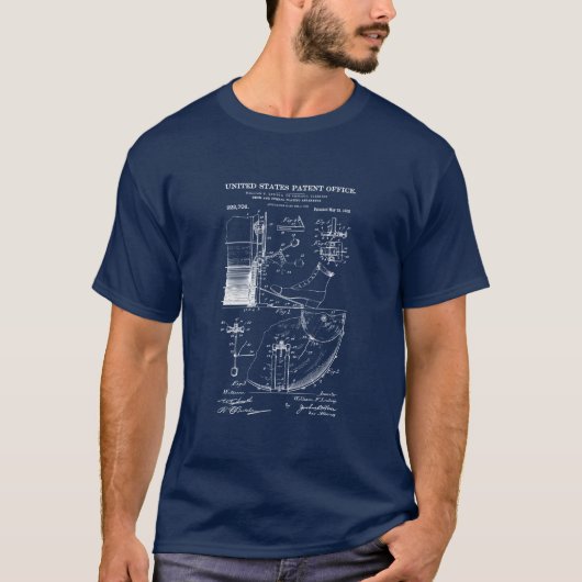 US Patent - Drum Pedal T-shirt (Voorkant)