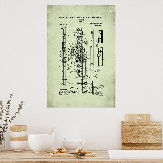 US Patent - Fluit Poster (Keuken)
